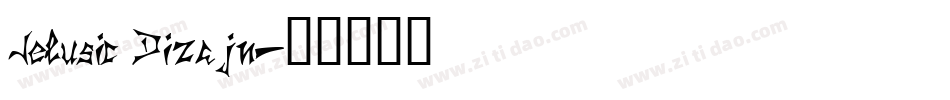 Jelusic Dizajn字体转换